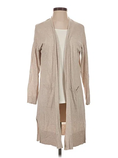Pre-owned Old Navy Cardigan Sweater In Tan