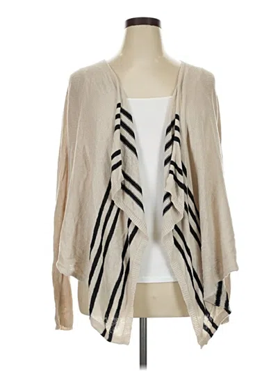 Pre-owned Old Navy Cardigan Sweater In Tan