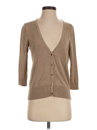 Pre-owned Old Navy Cardigan Sweater In Tan