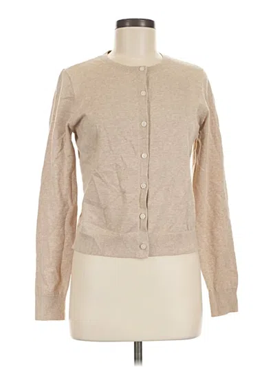 Pre-owned Old Navy Cardigan Sweater In Tan