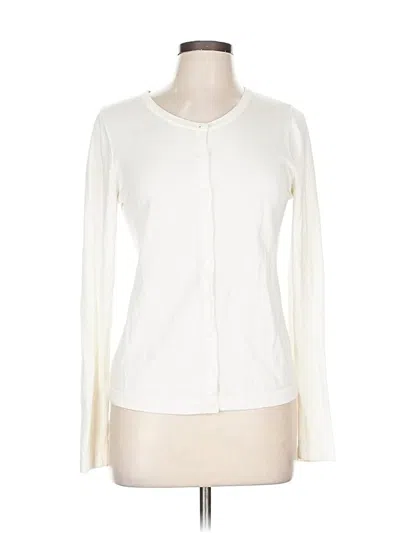 Pre-owned Old Navy Cardigan Sweater In White