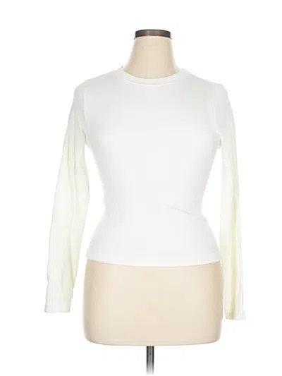 Pre-owned Old Navy Cardigan Sweater In White