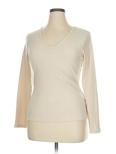 Pre-owned Old Navy Cardigan Sweater In White
