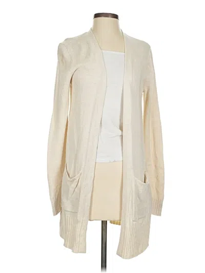 Pre-owned Old Navy Cardigan Sweater In White