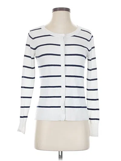 Pre-owned Old Navy Cardigan Sweater In White