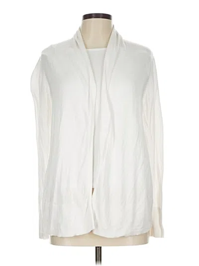 Pre-owned Old Navy Cardigan Sweater In White