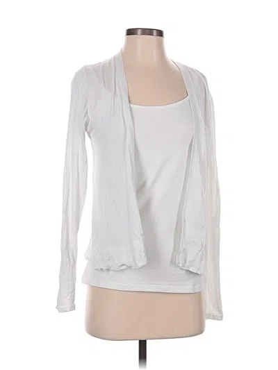 Pre-owned Old Navy Cardigan Sweater In White