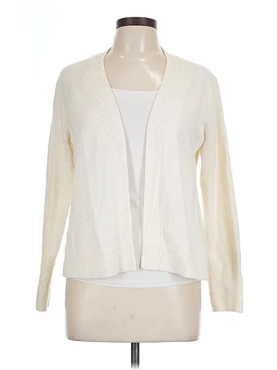 Pre-owned Old Navy Cardigan Sweater In White