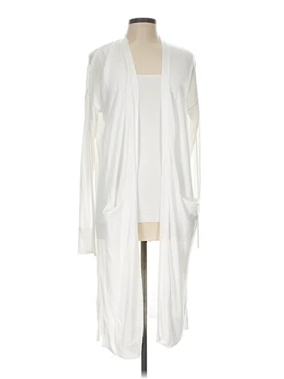 Pre-owned Old Navy Cardigan Sweater In White