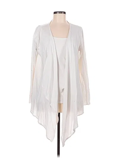 Pre-owned Old Navy Cardigan Sweater In White