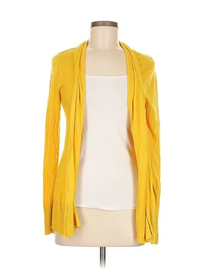 Pre-owned Old Navy Cardigan Sweater In Yellow