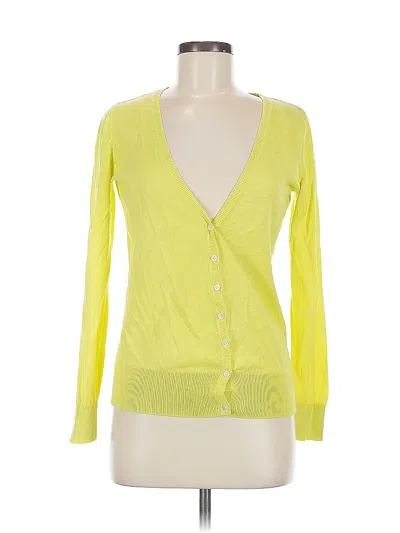 Pre-owned Old Navy Cardigan Sweater In Yellow