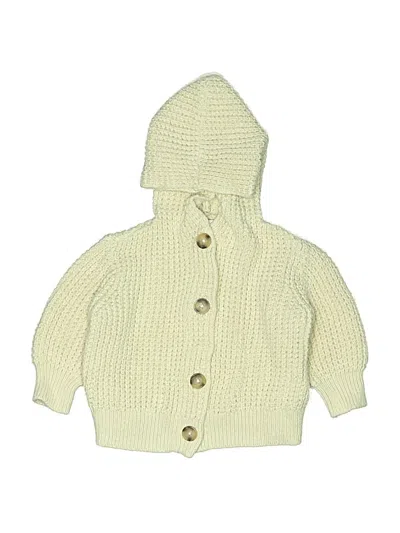 Pre-owned Old Navy Babies' Cardigan Sweater In Yellow