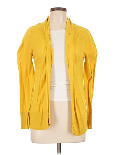 Pre-owned Old Navy Cardigan Sweater In Yellow