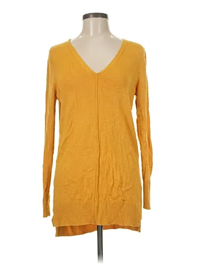 Pre-owned Old Navy Cardigan Sweater In Yellow
