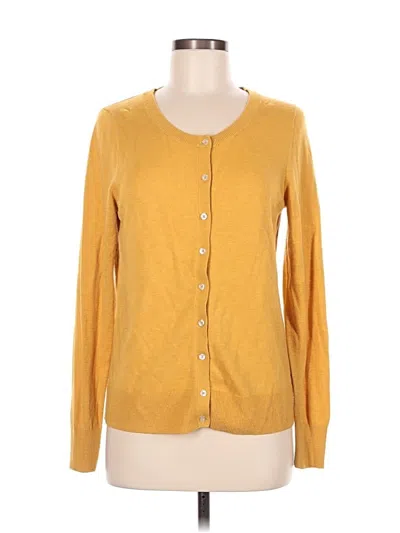 Pre-owned Old Navy Cardigan Sweater In Yellow