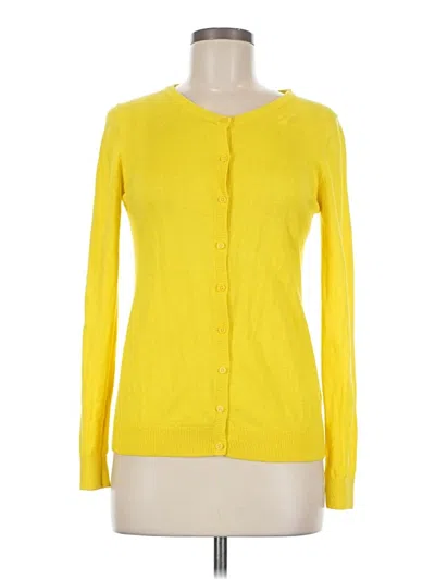 Pre-owned Old Navy Cardigan Sweater In Yellow