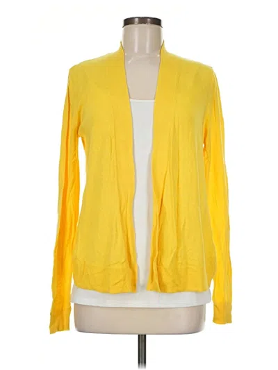 Pre-owned Old Navy Cardigan Sweater In Yellow