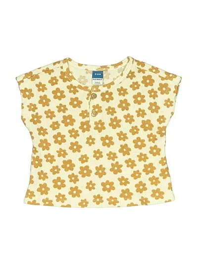 Pre-owned Old Navy Babies' Cardigan Sweater In Yellow