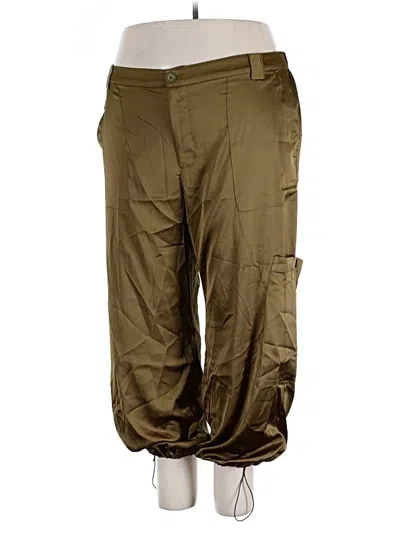 Pre-owned Old Navy Cargo Pants In Gold