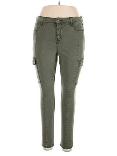 Pre-owned Old Navy Cargo Pants In Green