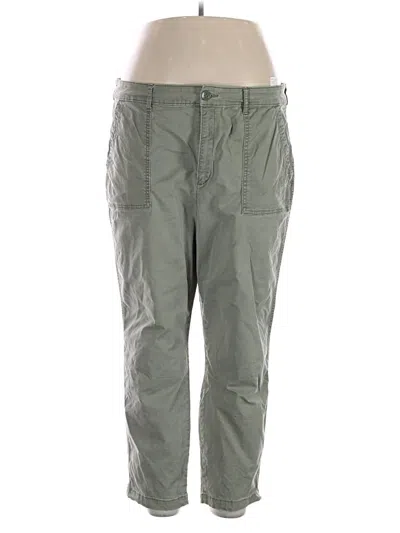 Pre-owned Old Navy Cargo Pants In Green