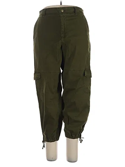 Pre-owned Old Navy Cargo Pants In Green