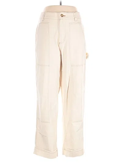 Pre-owned Old Navy Cargo Pants In Ivory