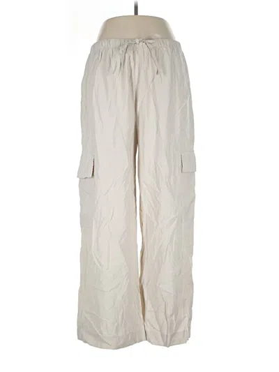 Pre-owned Old Navy Cargo Pants In Ivory