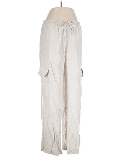 Pre-owned Old Navy Cargo Pants In Ivory