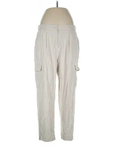 Pre-owned Old Navy Cargo Pants In Ivory