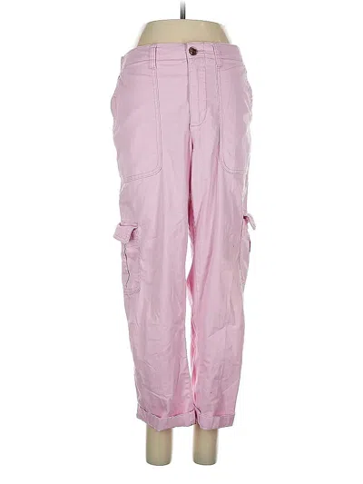 Pre-owned Old Navy Cargo Pants In Pink