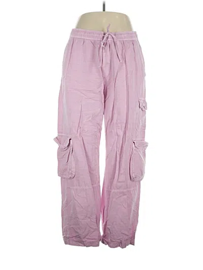 Pre-owned Old Navy Cargo Pants In Pink