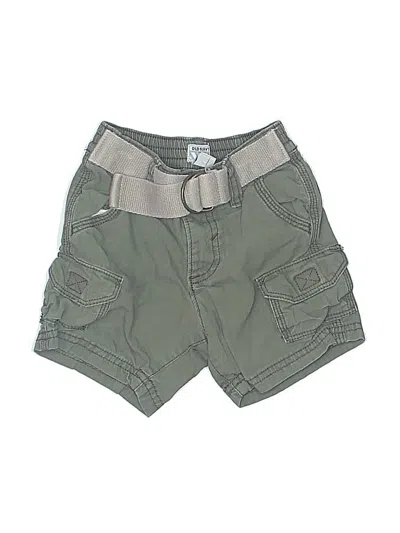 Pre-owned Old Navy Kids' Cargo Shorts In Green