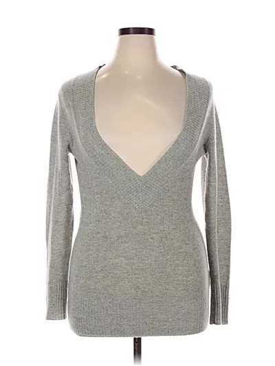 Pre-owned Old Navy Cashmere Pullover Sweater In Gray