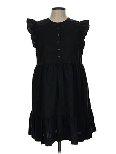 Pre-owned Old Navy Casual Dress In Black