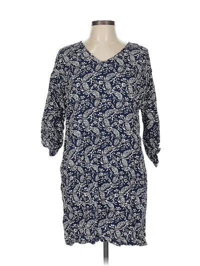 Pre-owned Old Navy Casual Dress In Blue