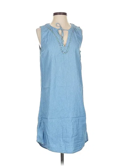 Pre-owned Old Navy Casual Dress In Blue