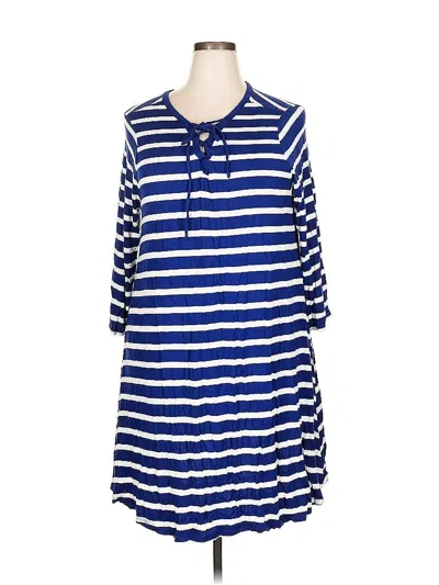 Pre-owned Old Navy Casual Dress In Blue