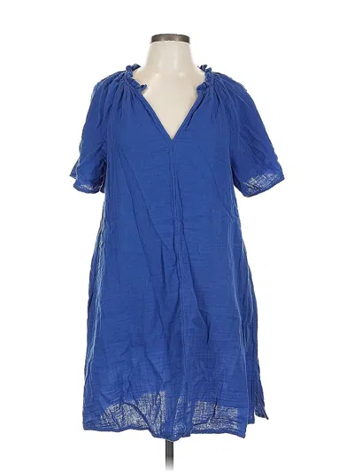 Pre-owned Old Navy Casual Dress In Blue