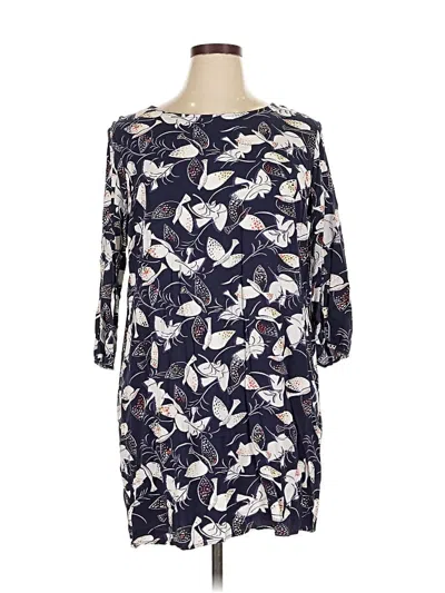 Pre-owned Old Navy Casual Dress In Blue