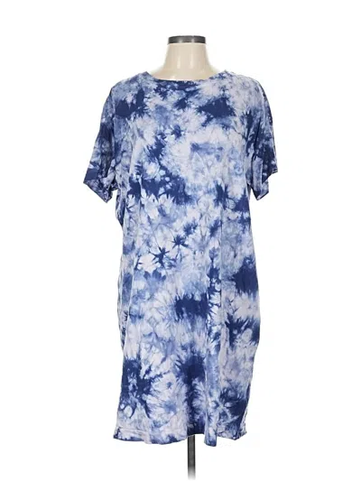 Pre-owned Old Navy Casual Dress In Blue