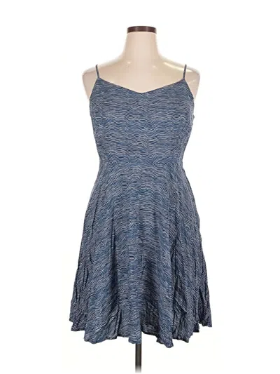 Pre-owned Old Navy Casual Dress In Blue
