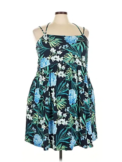 Pre-owned Old Navy Casual Dress In Blue