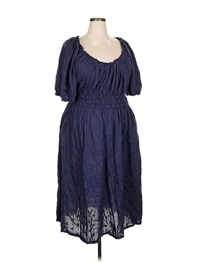 Pre-owned Old Navy Casual Dress In Blue