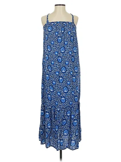 Pre-owned Old Navy Casual Dress In Blue