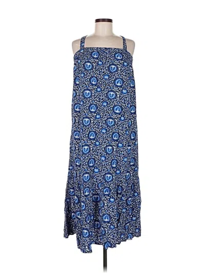 Pre-owned Old Navy Casual Dress In Blue