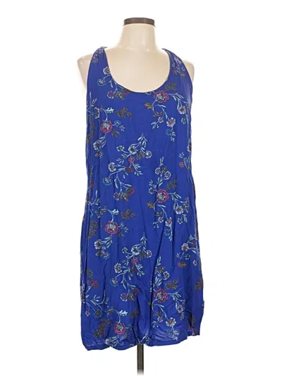 Pre-owned Old Navy Casual Dress In Blue