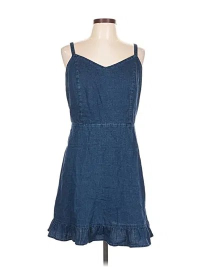 Pre-owned Old Navy Casual Dress In Blue