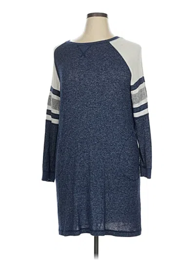 Pre-owned Old Navy Casual Dress In Blue